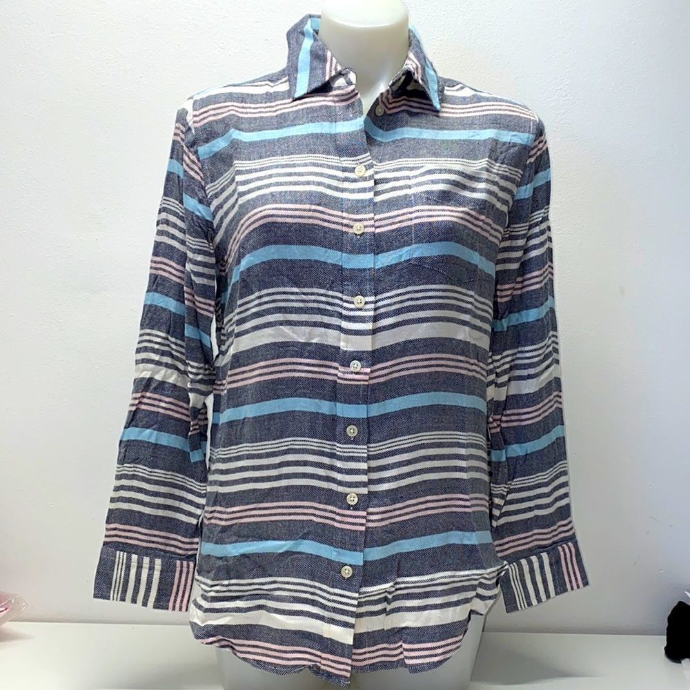 🔥JOULES WOMENS SHIRT 100 % viscosa sz 6 New